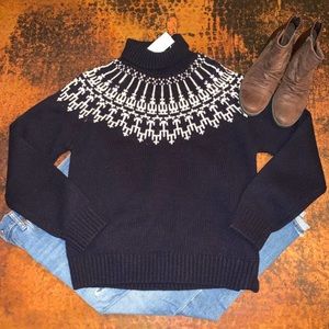 Tory Sport Merino Fair Isle Sweater